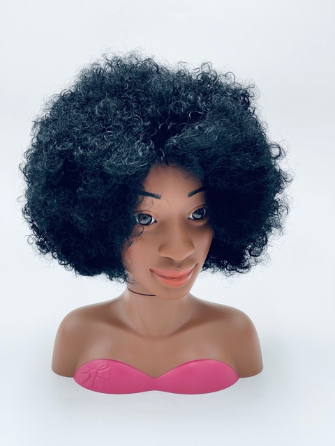 Tête à coiffer afro