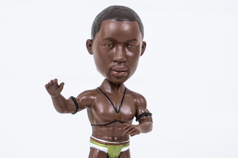 Senegalese  Wrestler Bobblehead